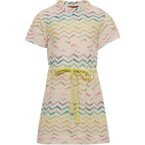 Missoni Kids Girls Zig Zag Woven Dress Missoni Kids Girls Zig Zag Woven Dress