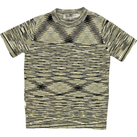 Moda Bandidos Boys Green Space-Dye T-Shirt Moda Bandidos Boys Green Space-Dye T-Shirt