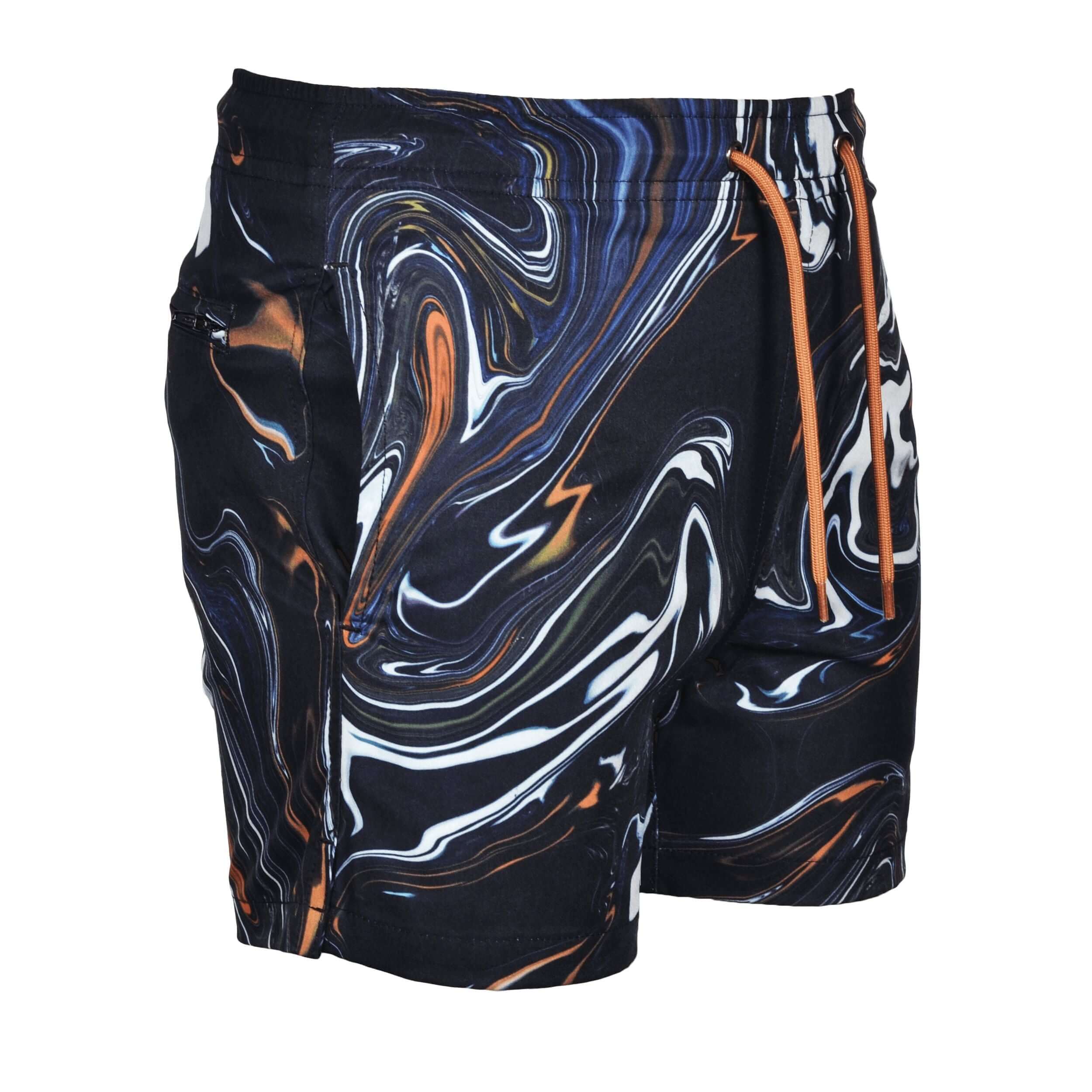 Moda Bandidos Boys Oil Black Swimming Shorts Moda Bandidos Boys Oil Black Swimming Shorts