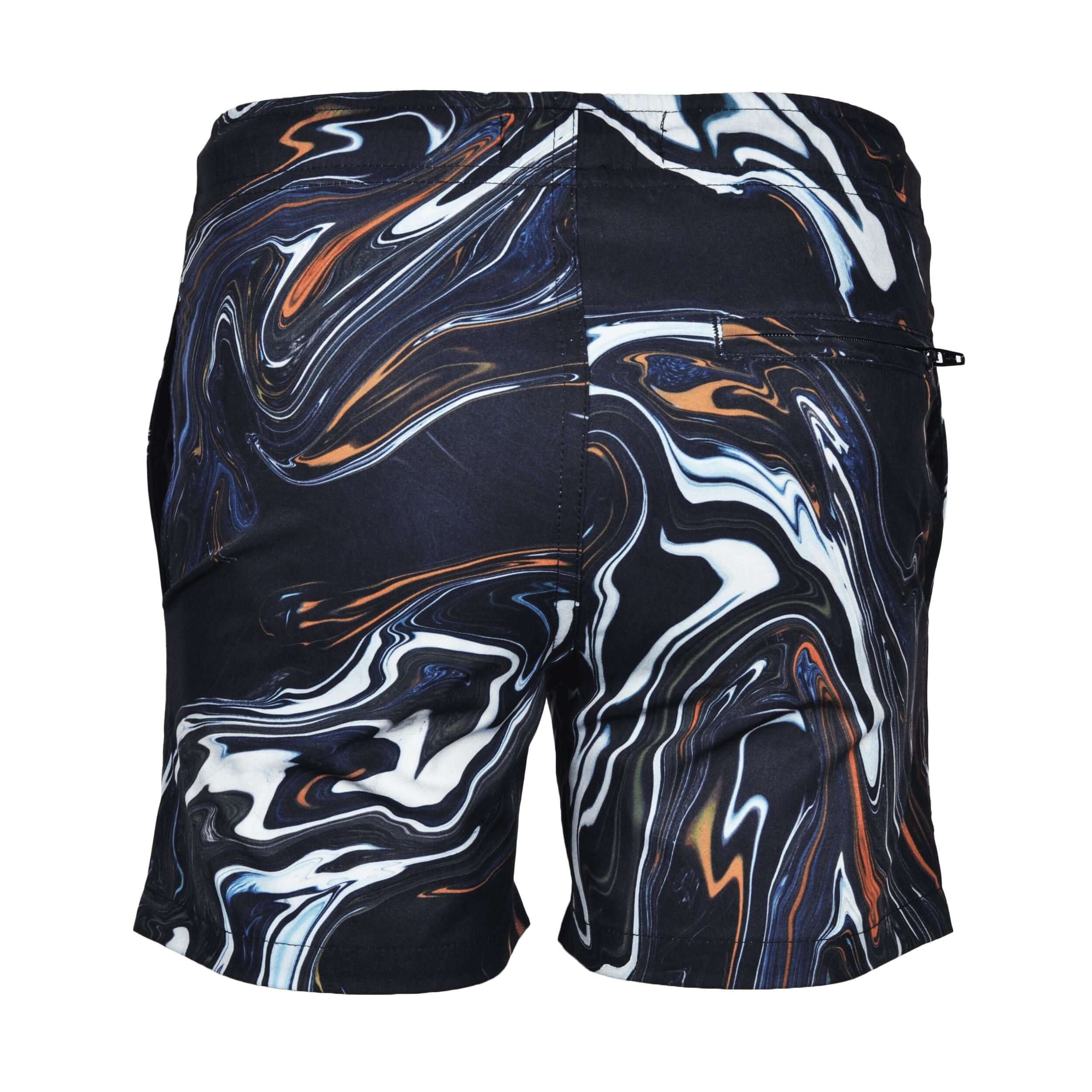 Moda Bandidos Boys Oil Black Swimming Shorts Moda Bandidos Boys Oil Black Swimming Shorts