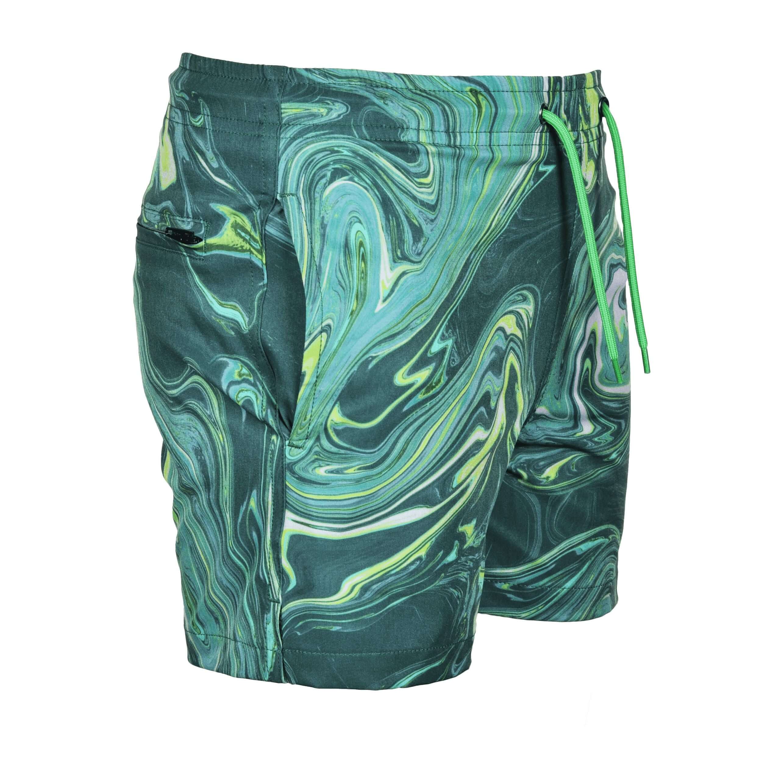Moda Bandidos Boys Oil Green Swimming Shorts Moda Bandidos Boys Oil Green Swimming Shorts