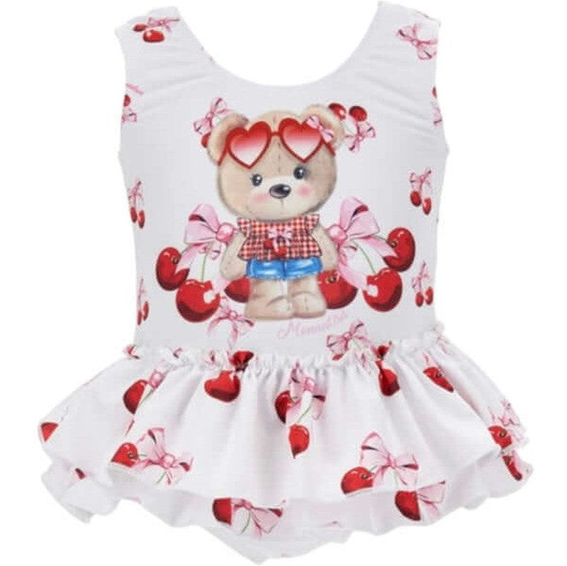 Monnalisa Baby Girls Cherry Swimming Costume Monnalisa Baby Girls Cherry Swimming Costume