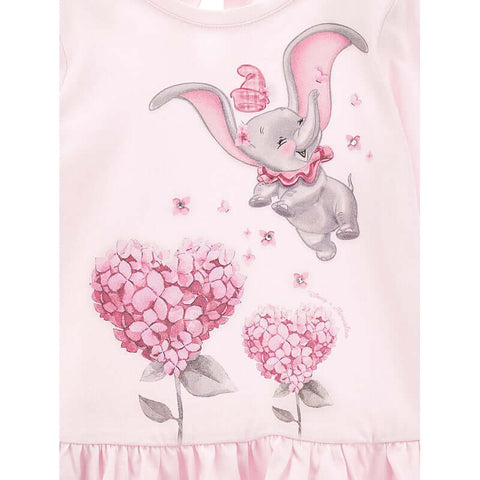 Monnalisa Baby Girls Pink Dumbo Legging Set Monnalisa Baby Girls Pink Dumbo Legging Set
