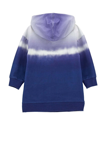 Monnalisa Girls Blue Flower Dress Monnalisa Girls Blue Flower Dress