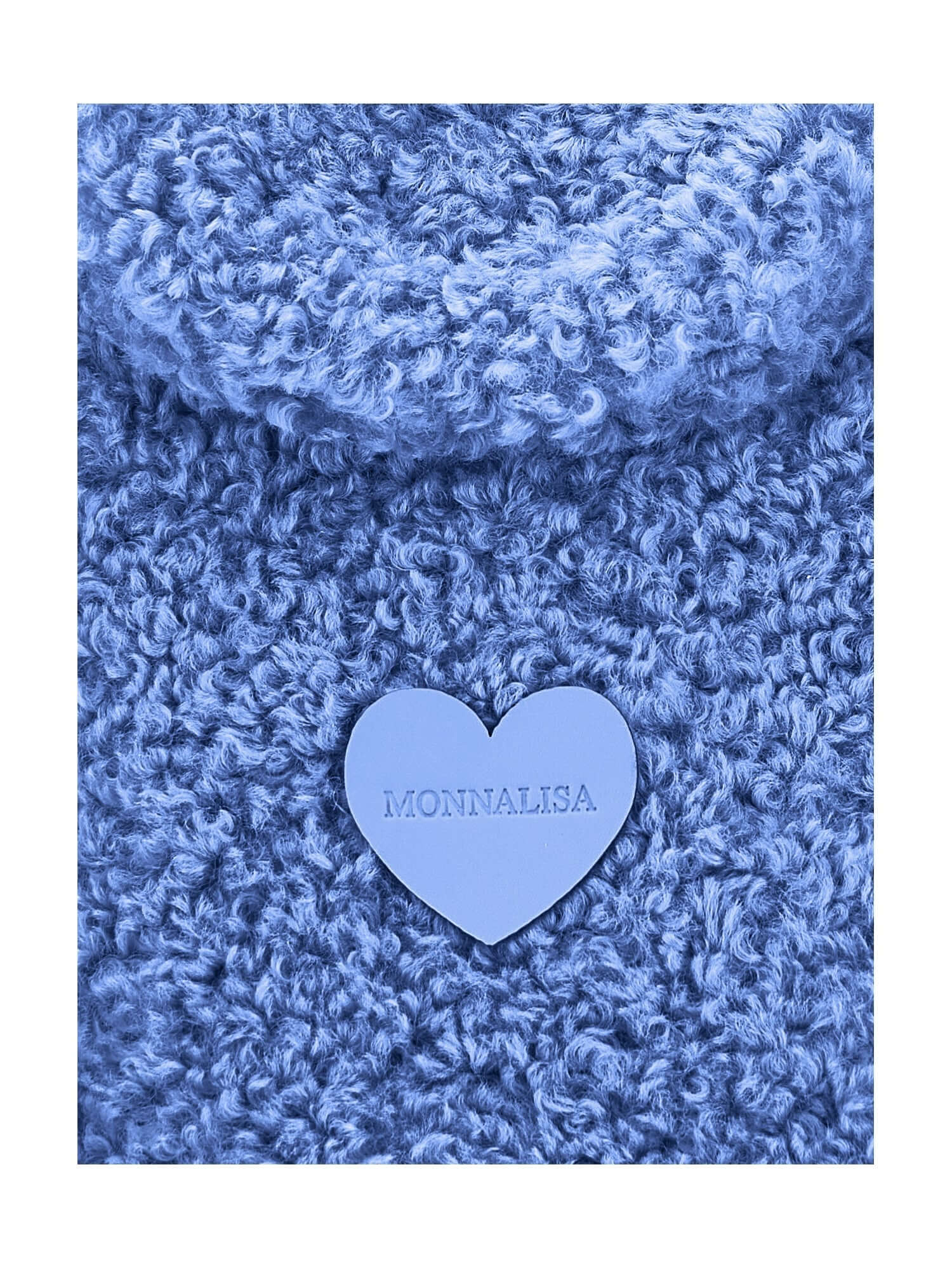 Monnalisa Girls Blue Teddy Bag Monnalisa Girls Blue Teddy Bag