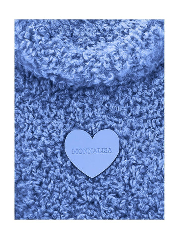 Monnalisa Girls Blue Teddy Bag Monnalisa Girls Blue Teddy Bag