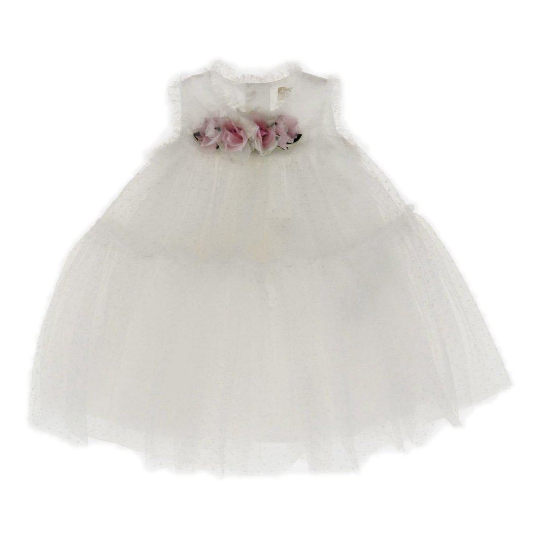 Monnalisa Girls Chic Tulle Dress Monnalisa Girls Chic Tulle Dress