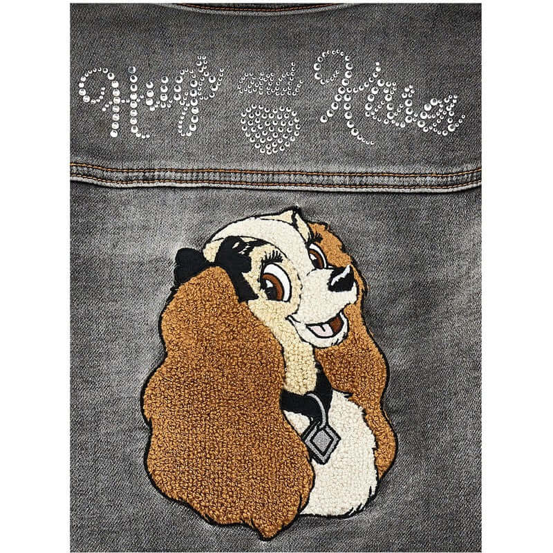 Monnalisa Girls Grey Denim Jacket Monnalisa Girls Grey Denim Jacket