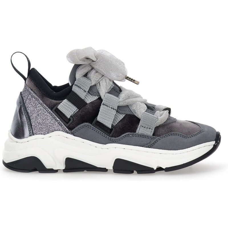 Monnalisa Girls Grey Trainers Monnalisa Girls Grey Trainers
