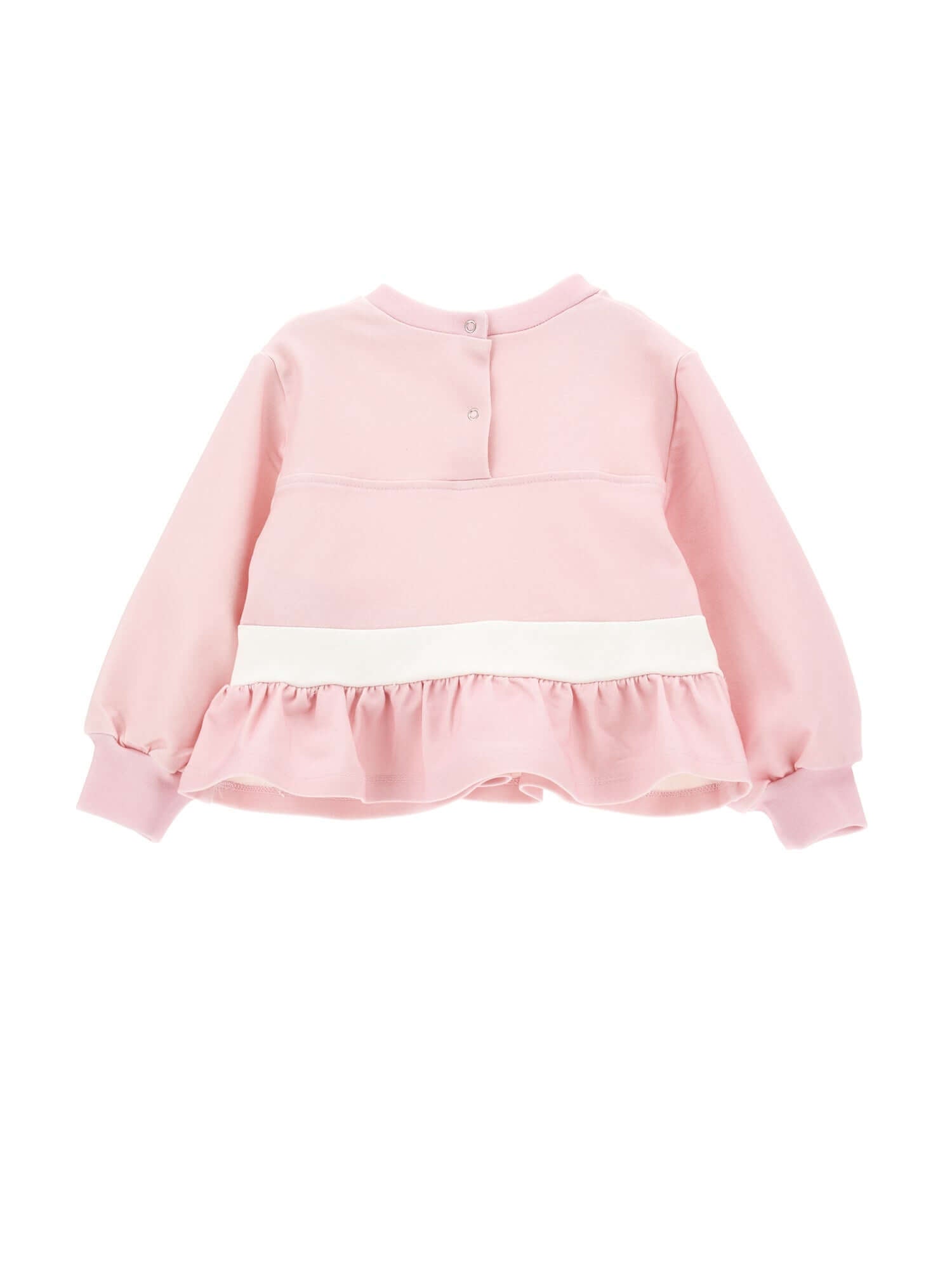 Monnalisa Girls Pink Bow Sweater Monnalisa Girls Pink Bow Sweater