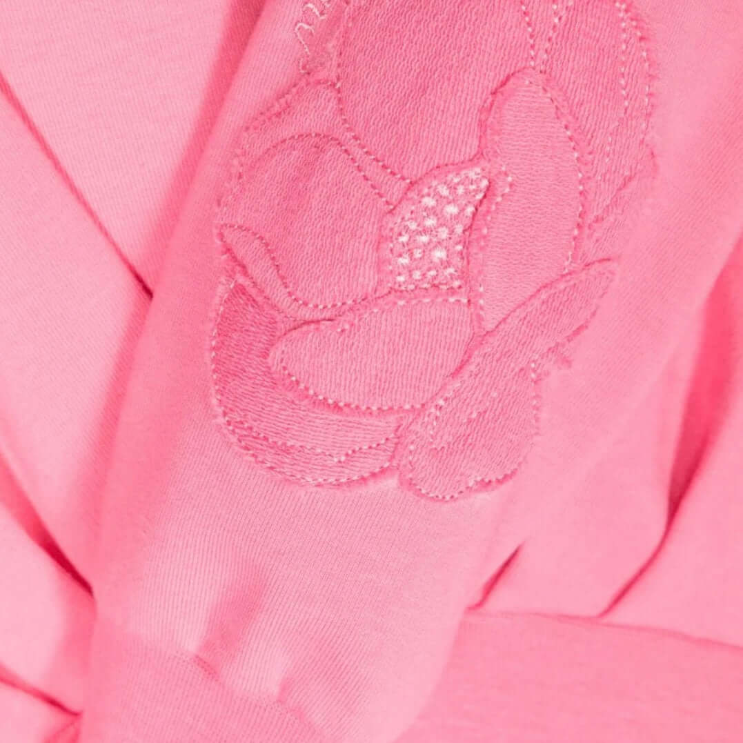 Monnalisa Girls Pink Flower Tracksuit Monnalisa Girls Pink Flower Tracksuit