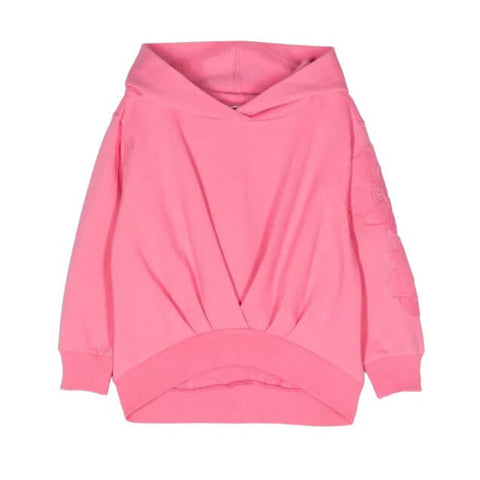 Monnalisa Girls Pink Flower Tracksuit Monnalisa Girls Pink Flower Tracksuit
