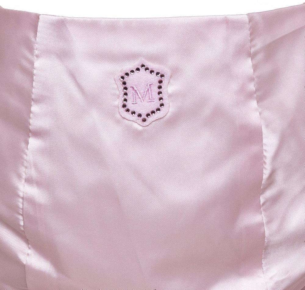 Monnalisa Girls Pink Hooded Jacket Monnalisa Girls Pink Hooded Jacket