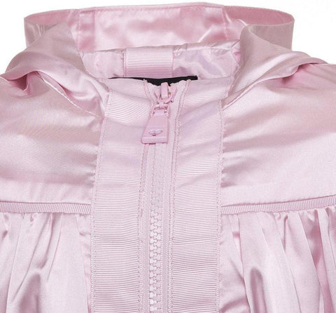 Monnalisa Girls Pink Hooded Jacket Monnalisa Girls Pink Hooded Jacket