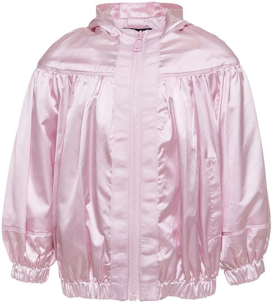 Monnalisa Girls Pink Hooded Jacket Monnalisa Girls Pink Hooded Jacket