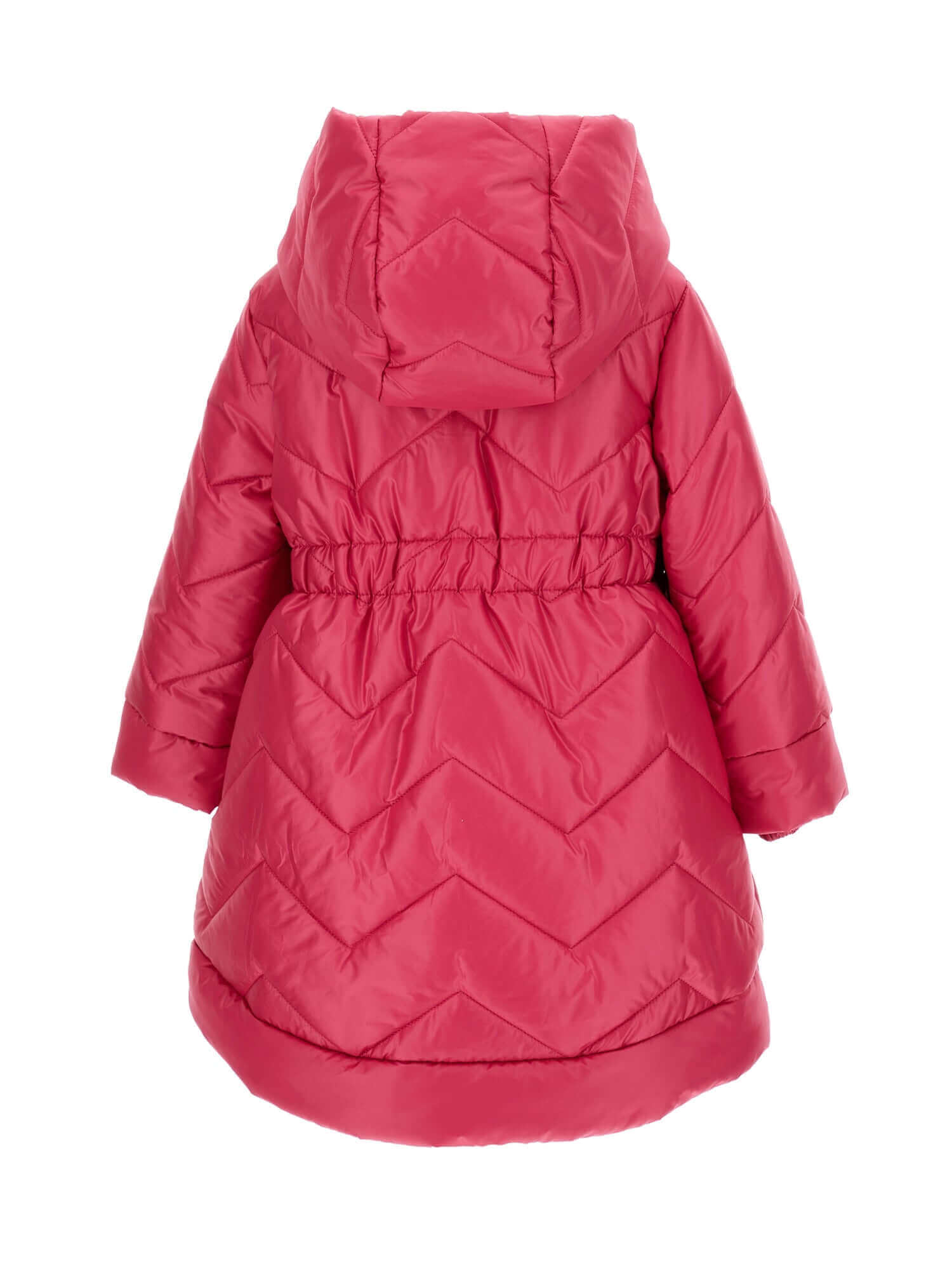 Monnalisa Girls Pink Quilted Jacket Monnalisa Girls Pink Quilted Jacket