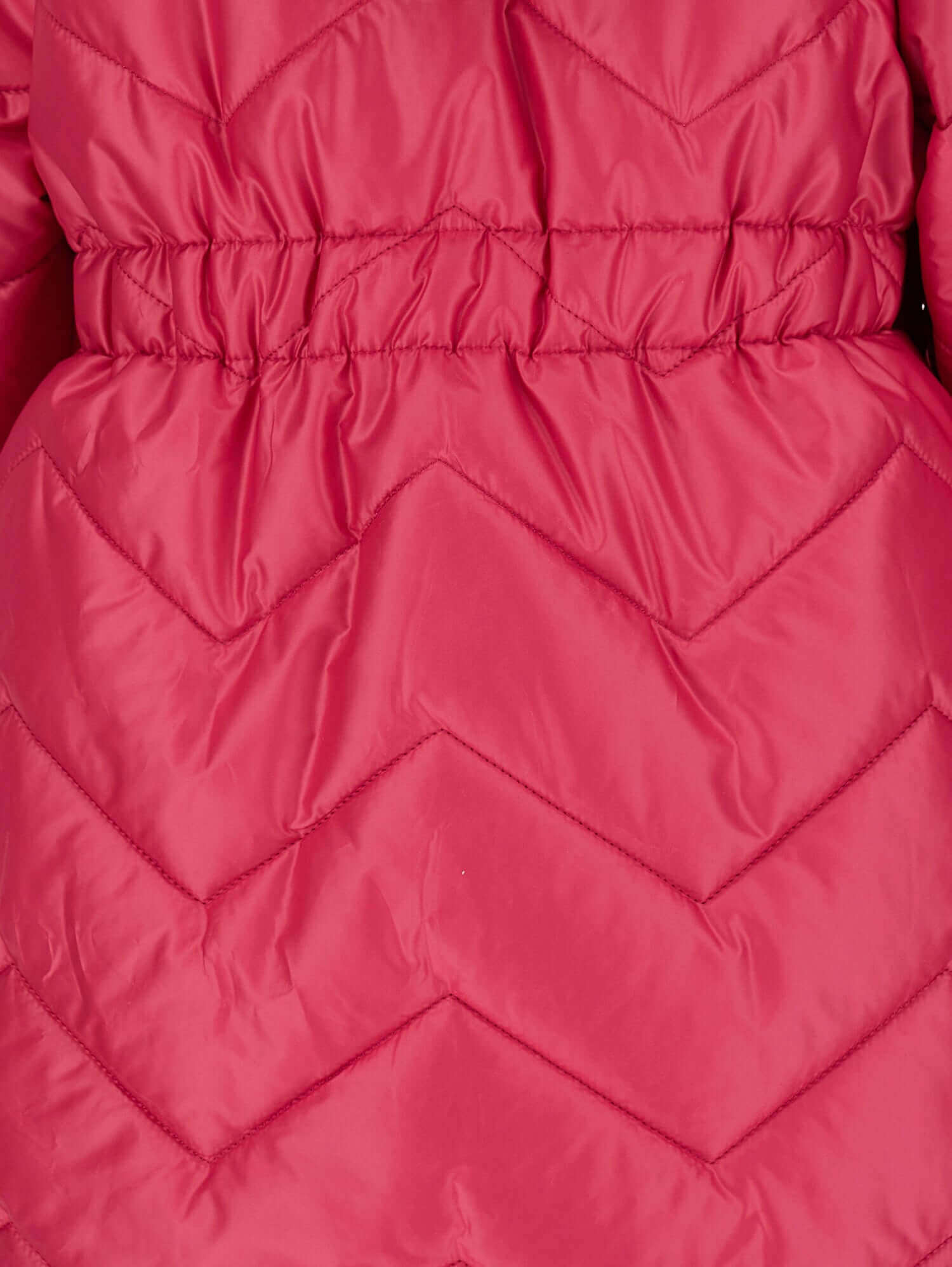 Monnalisa Girls Pink Quilted Jacket Monnalisa Girls Pink Quilted Jacket