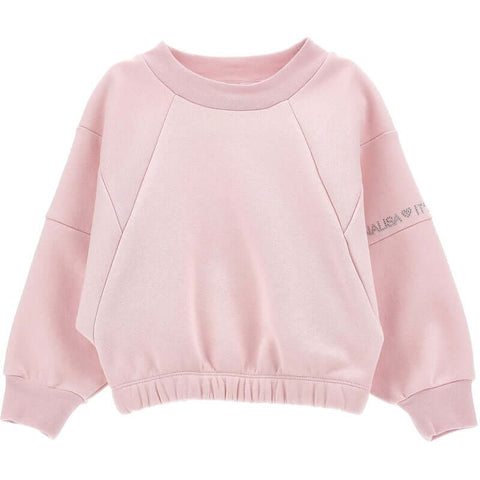 Monnalisa Girls Pink Sweatshirt & Joggers Monnalisa Girls Pink Sweatshirt & Joggers