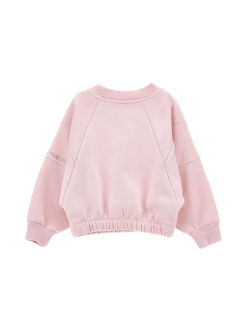 Monnalisa Girls Pink Sweatshirt & Joggers Monnalisa Girls Pink Sweatshirt & Joggers