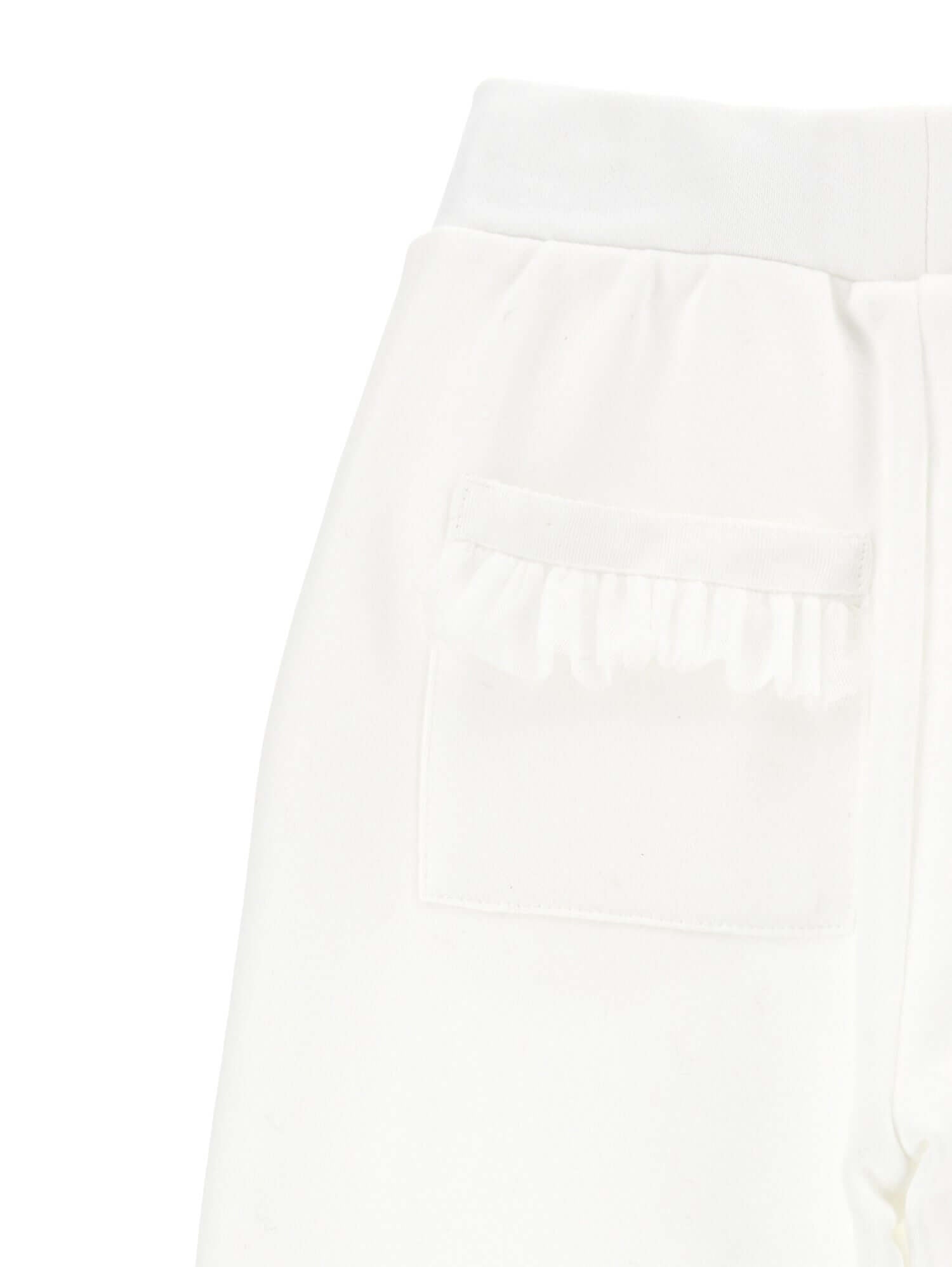 Monnalisa Girls White M Jogging Bottoms Monnalisa Girls White M Jogging Bottoms