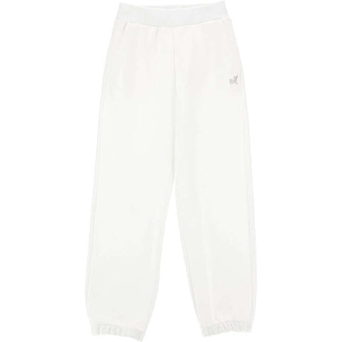 Monnalisa Girls White M Jogging Bottoms Monnalisa Girls White M Jogging Bottoms