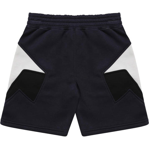 Neil Barrett Boys Navy Lightening Shorts Neil Barrett Boys Navy Lightening Shorts