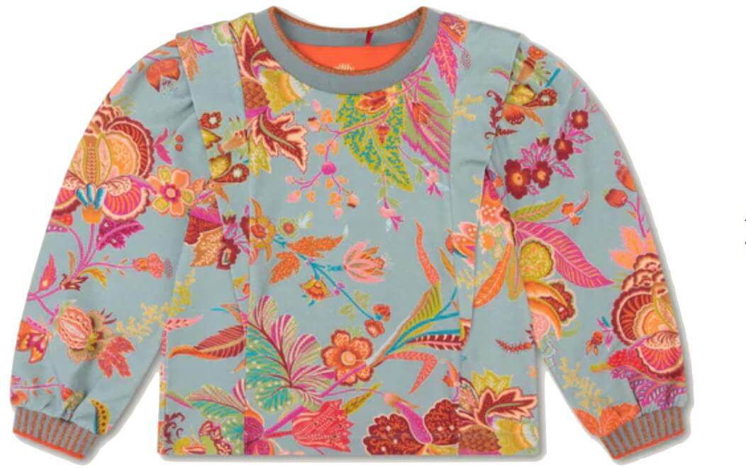 Oilily Blue Taomi T-Shirt Oilily Blue Taomi T-Shirt