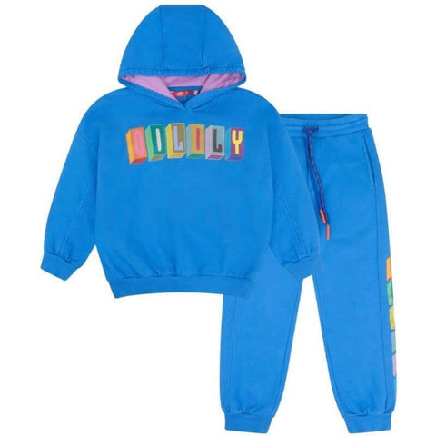 Oilily Boys Blue Cotton Haro Tracksuit Oilily Boys Blue Cotton Haro Tracksuit