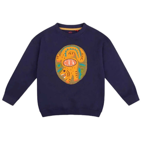 Oilily Boys Navy Harper Sweater Oilily Boys Navy Harper Sweater