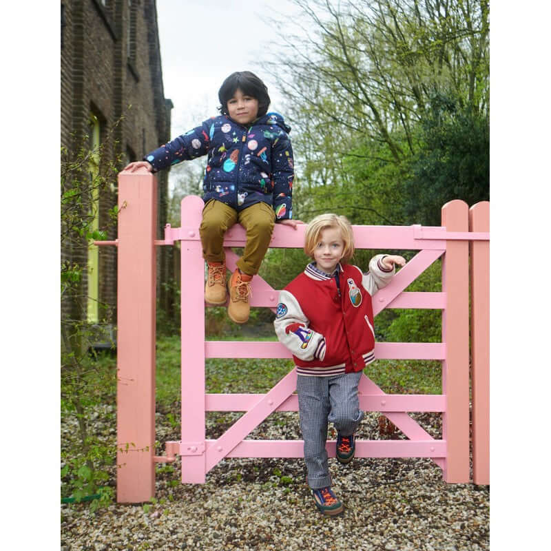 Oilily Boys Navy Spaceballs Coat Oilily Boys Navy Spaceballs Coat