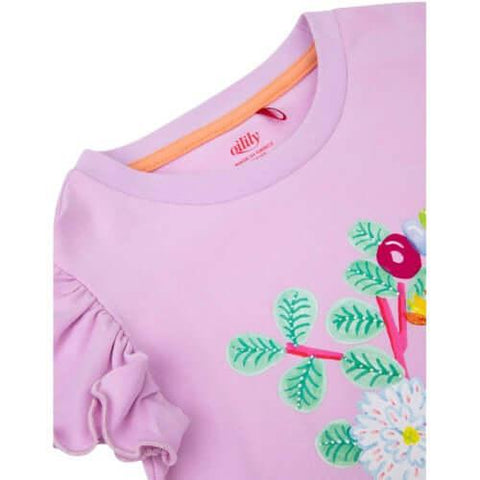 Oilily Girls Lilac Cuckoo T-Shirt Oilily Girls Lilac Cuckoo T-Shirt