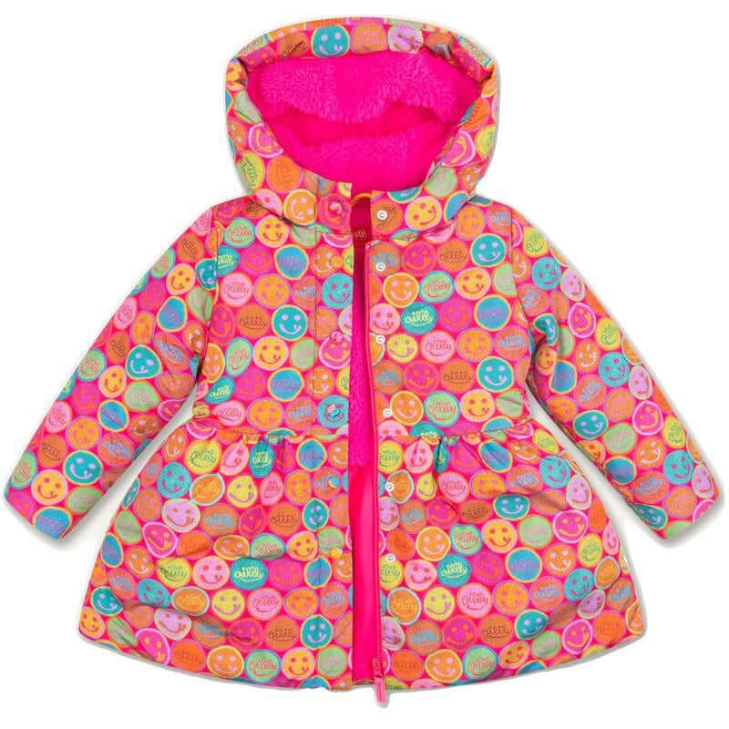 Oilily Girls Pink Coda Coat Oilily Girls Pink Coda Coat