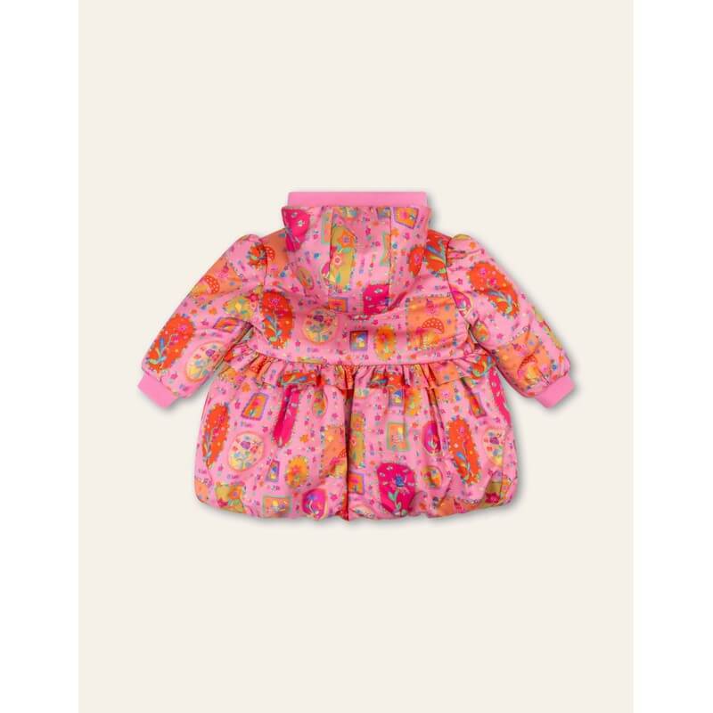 Oilily Girls Pink Fairy Robots Coat Oilily Girls Pink Fairy Robots Coat