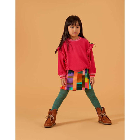 Oilily Girls Pink Frill Tracksuit Oilily Girls Pink Frill Tracksuit