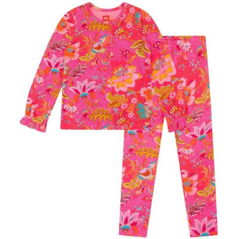 Oilily Girls Pink Tate Legging Set Oilily Girls Pink Tate Legging Set