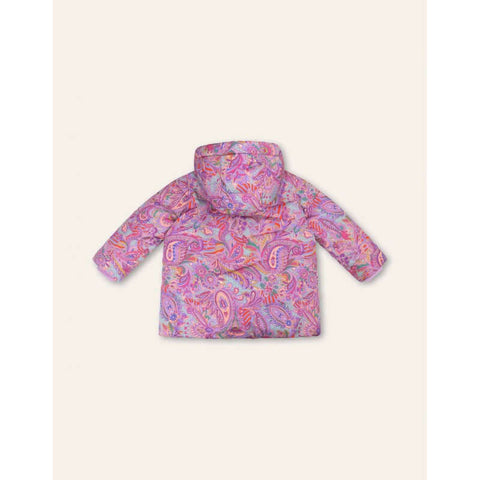 Oilily Girls Purple Camelotte Paisley Coat Oilily Girls Purple Camelotte Paisley Coat
