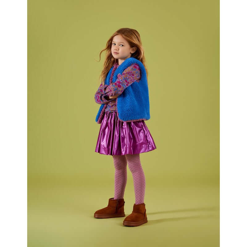 Oilily Girls Purple Shield Skirt Oilily Girls Purple Shield Skirt