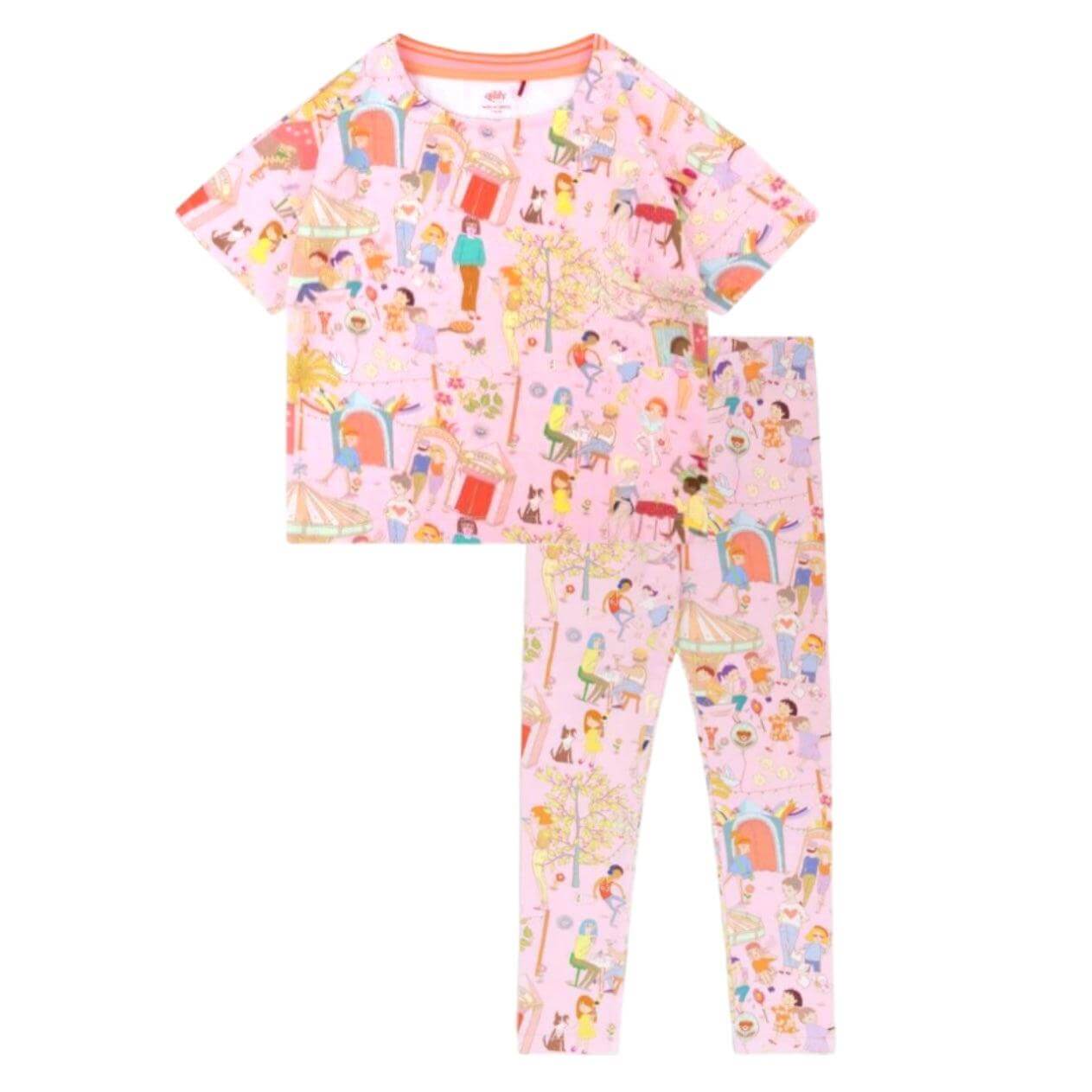 Oilily Girls Summer Parade Legging Set Oilily Girls Summer Parade Legging Set