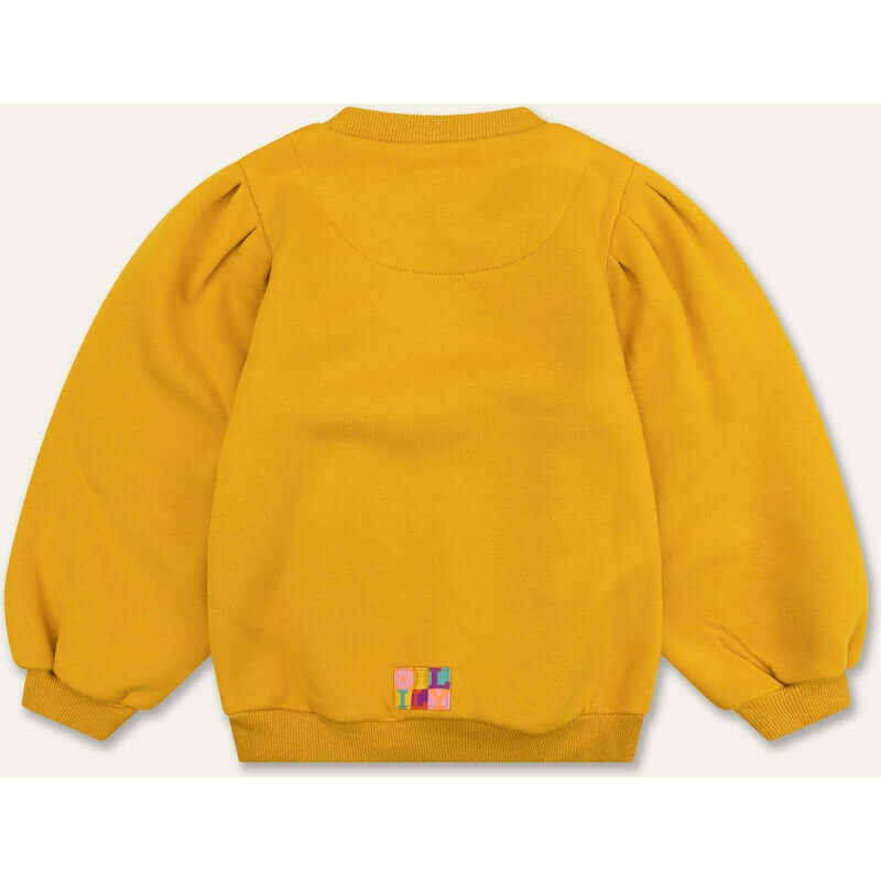 Oilily Girls Yellow Honny Glitter Sweater Oilily Girls Yellow Honny Glitter Sweater
