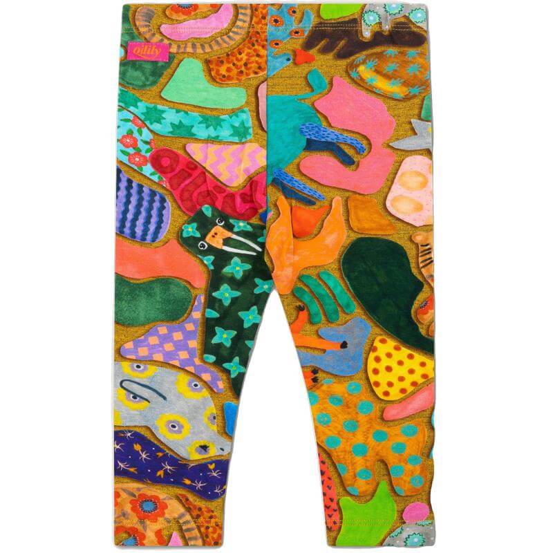 Oilily Girls Yellow Peppy Leggings Oilily Girls Yellow Peppy Leggings