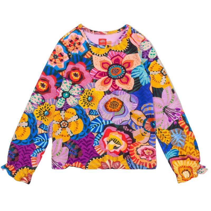 Oilily Girls Yellow Tate Long Sleeved T-Shirt Oilily Girls Yellow Tate Long Sleeved T-Shirt