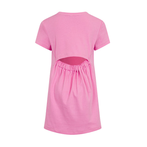 Emilio Pucci Girl Pink Logo Dress Emilio Pucci Girl Pink Logo Dress