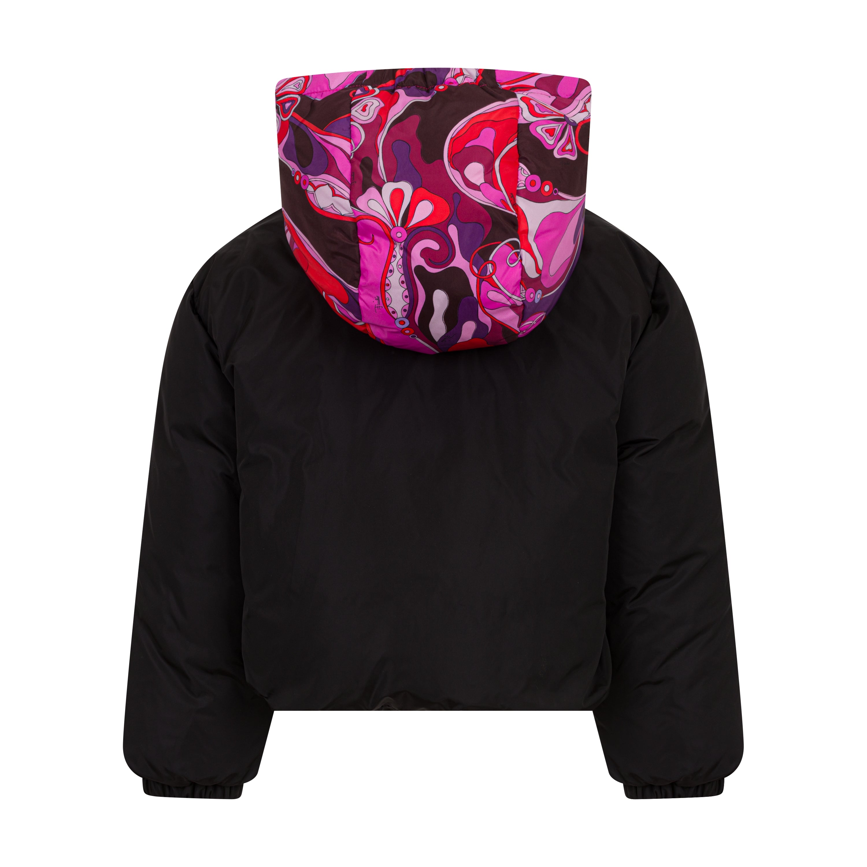Emilio Pucci Girls Black Down Jacket Emilio Pucci Girls Black Down Jacket