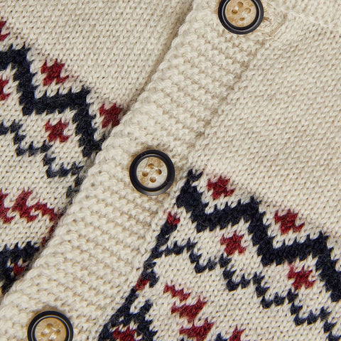 Paz Rodriguez Baby Boys Jaquard Print Knitted All In One Paz Rodriguez Baby Boys Jaquard Print Knitted All In One