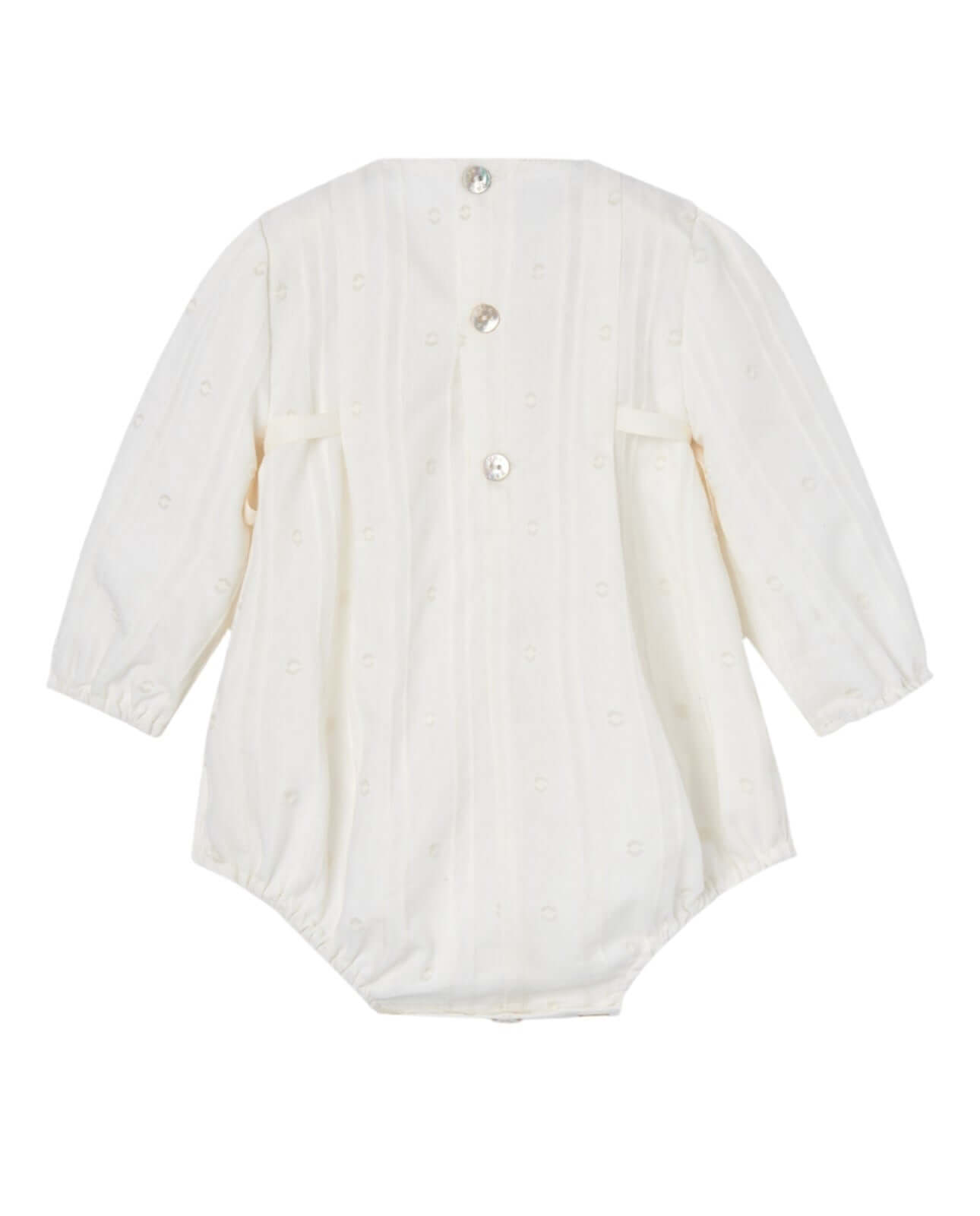 Paz Rodriguez Baby Girls Cream Lace Romper with Tights Paz Rodriguez Baby Girls Cream Lace Romper with Tights