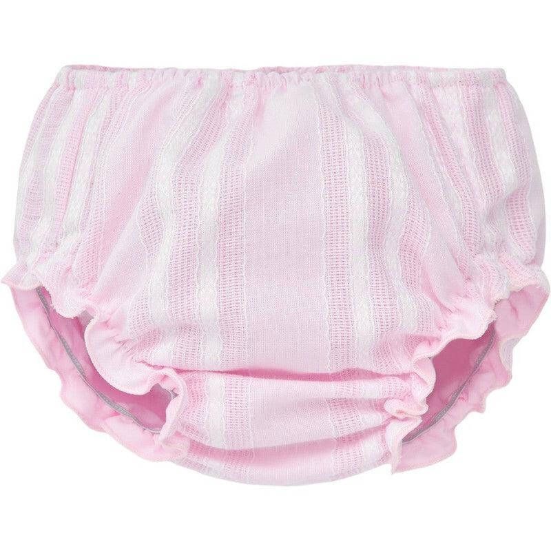 Paz Rodriguez Baby Girls Pink Aura Cotton Dress & Bloomer Set Paz Rodriguez Baby Girls Pink Aura Cotton Dress & Bloomer Set