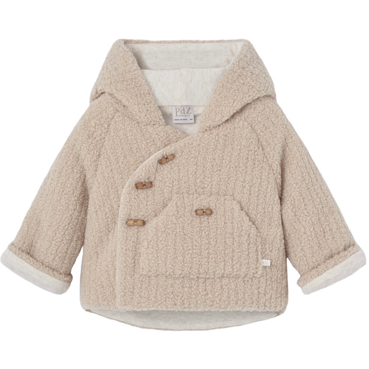 Paz Rodriguez Boys Beige Jacket Paz Rodriguez Boys Beige Jacket