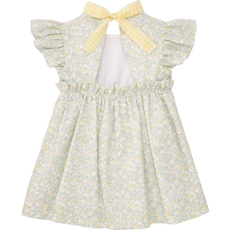 Paz Rodriguez Girls Aleli Open Back Floral Dress Paz Rodriguez Girls Aleli Open Back Floral Dress