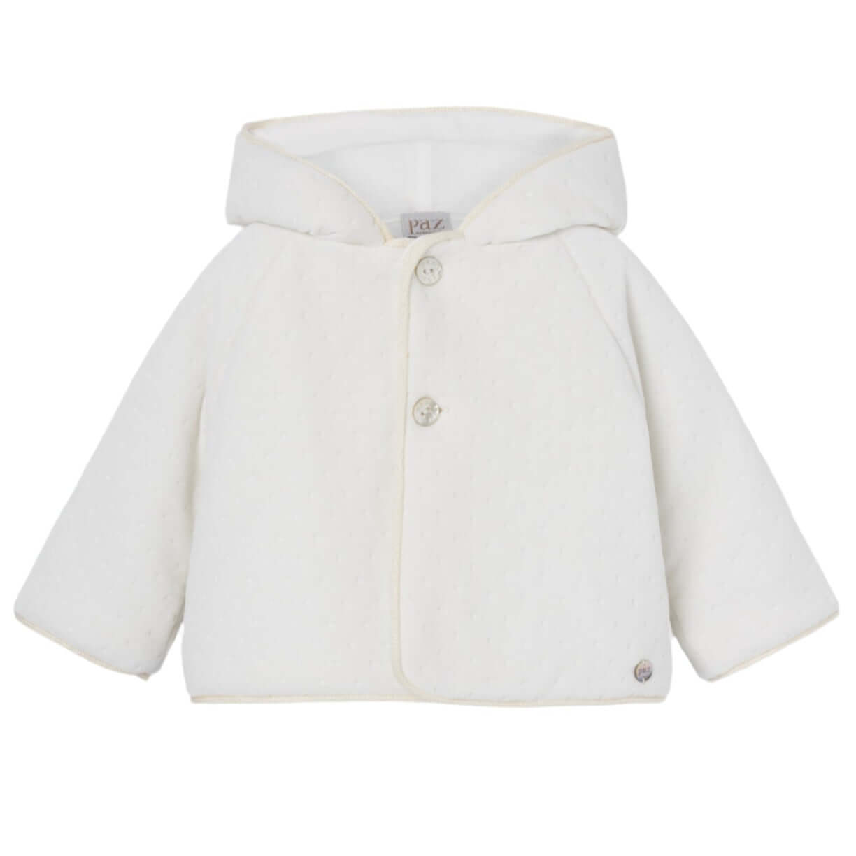 Paz Rodriguez Unisex Cream Jacket Paz Rodriguez Unisex Cream Jacket
