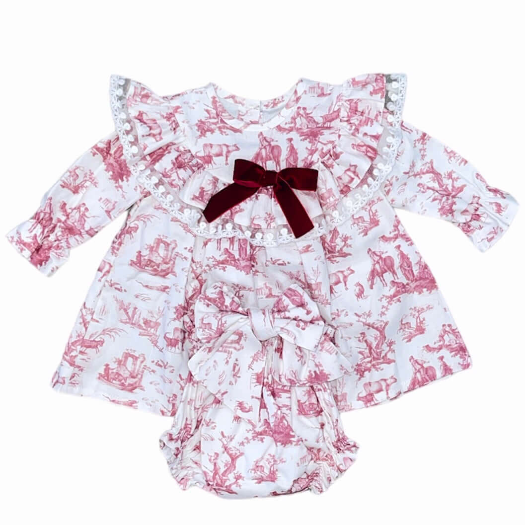 Phi Clothing Girls Dusky Print Blouse & Bloomers Phi Clothing Girls Dusky Print Blouse & Bloomers